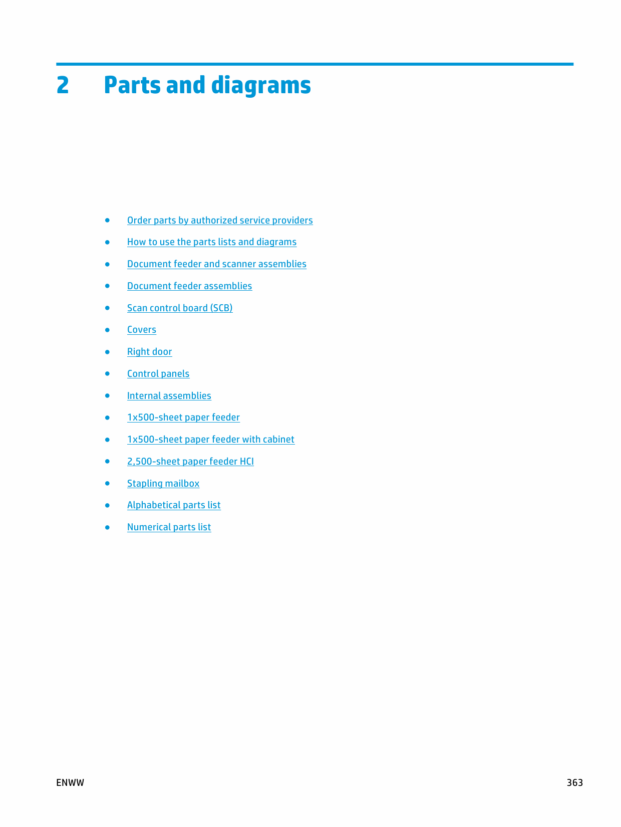 HP LaserJet Enterprise-Color M651 M680-MFP Parts and Repair Manual PDF download-5